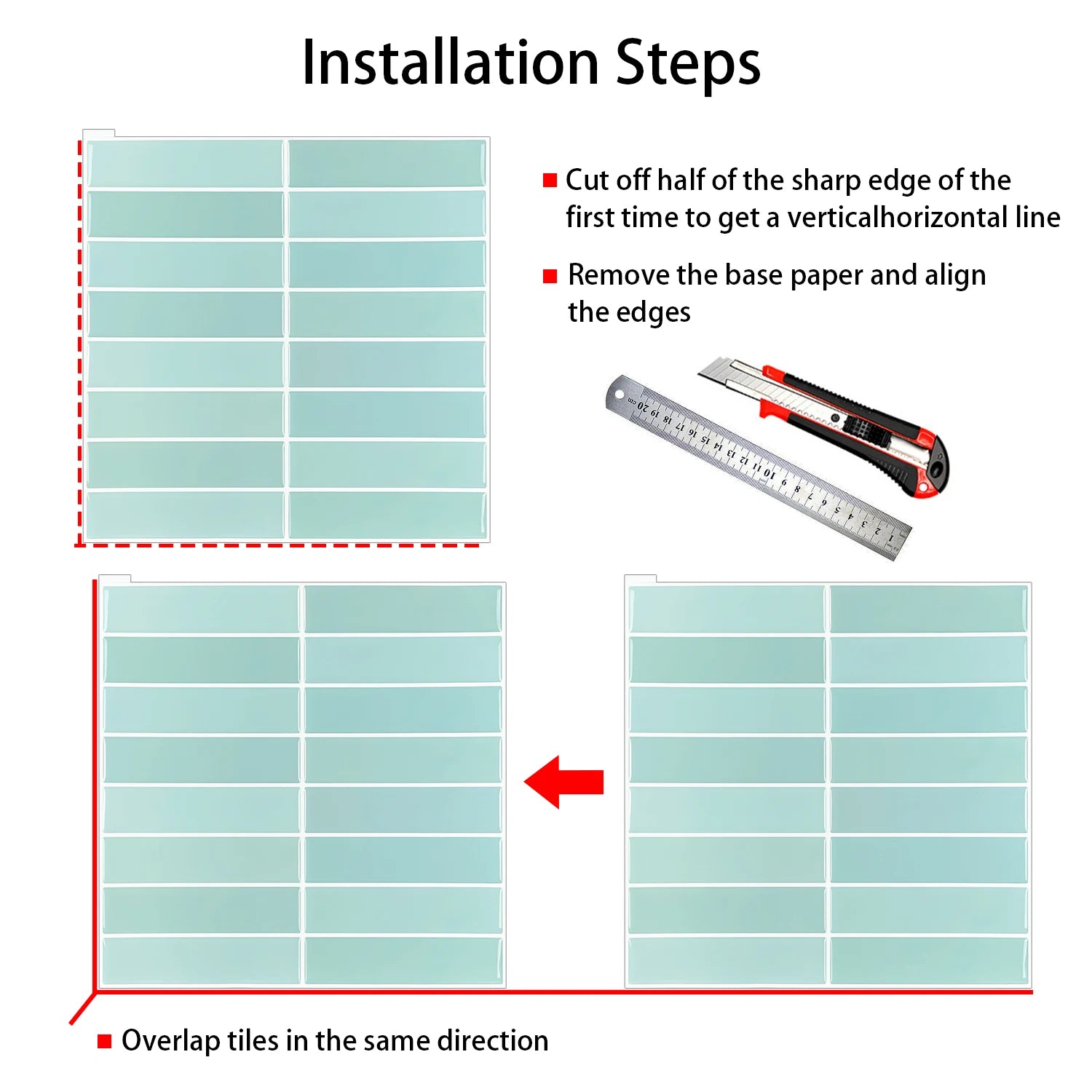 10-Pack 3D Peel & Stick Wall Tiles ✨ Waterproof PVC Panels for Home Décor – Easy DIY Upgrade! 🏡🌈