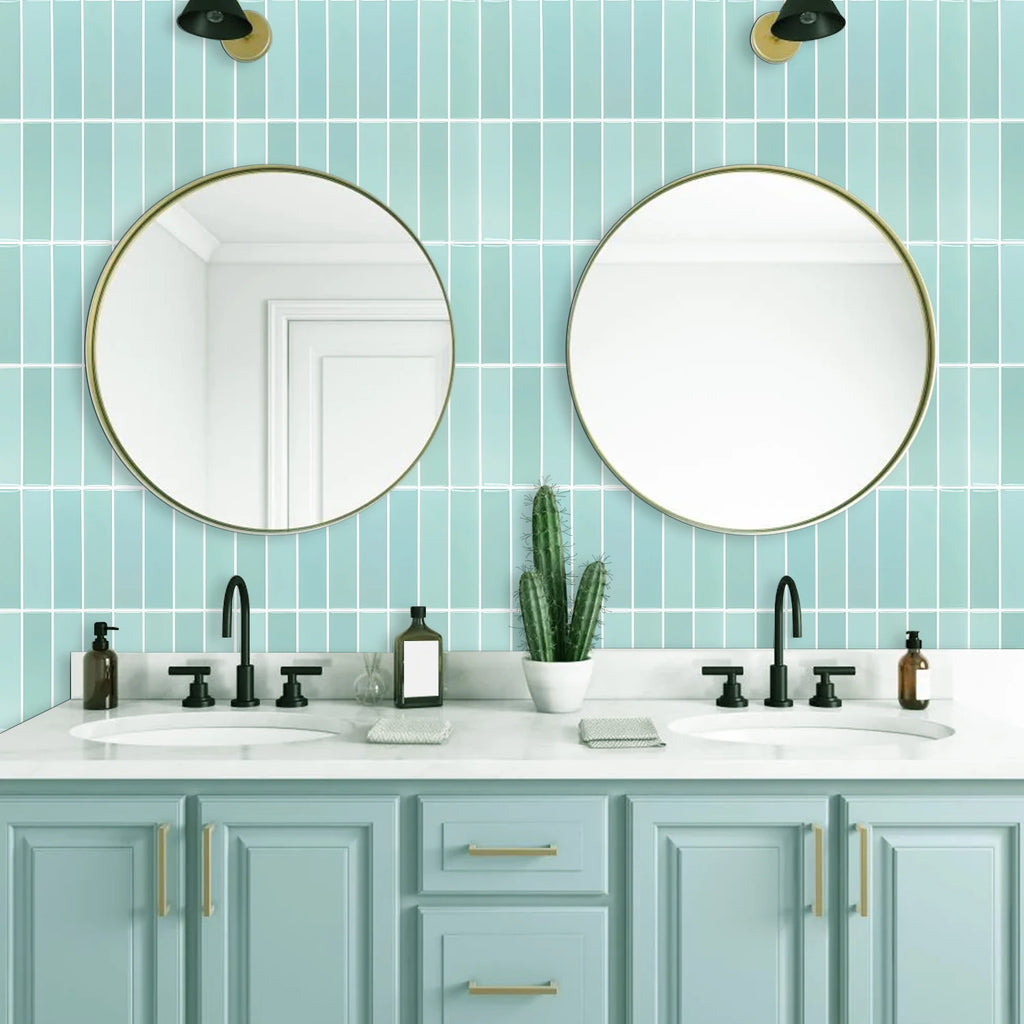 10-Pack 3D Peel & Stick Wall Tiles ✨ Waterproof PVC Panels for Home Décor – Easy DIY Upgrade! 🏡🌈