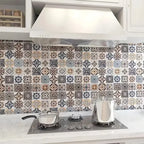 🌟 3D Waterproof Kitchen & Cabinet Wall Stickers – Peel & Stick PVC Tiles 🌟