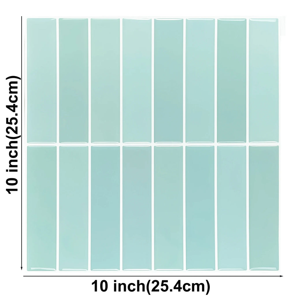10-Pack 3D Peel & Stick Wall Tiles ✨ Waterproof PVC Panels for Home Décor – Easy DIY Upgrade! 🏡🌈