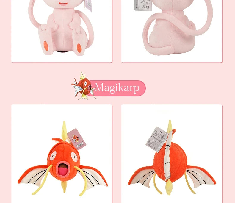 “Pokémon Plush Collection — 20–25 cm Soft & Cute Character Plushies 🧸✨”