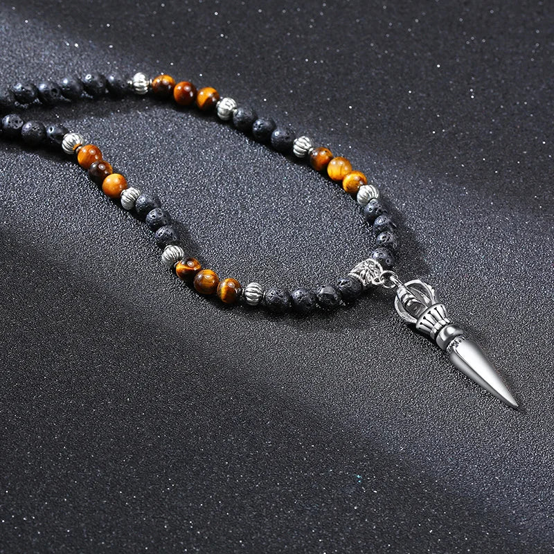 Tibetan Amulet Necklace – Spiritual Protection & Timeless Style