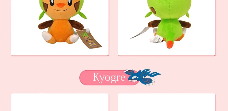 “Pokémon Plush Collection — 20–25 cm Soft & Cute Character Plushies 🧸✨”