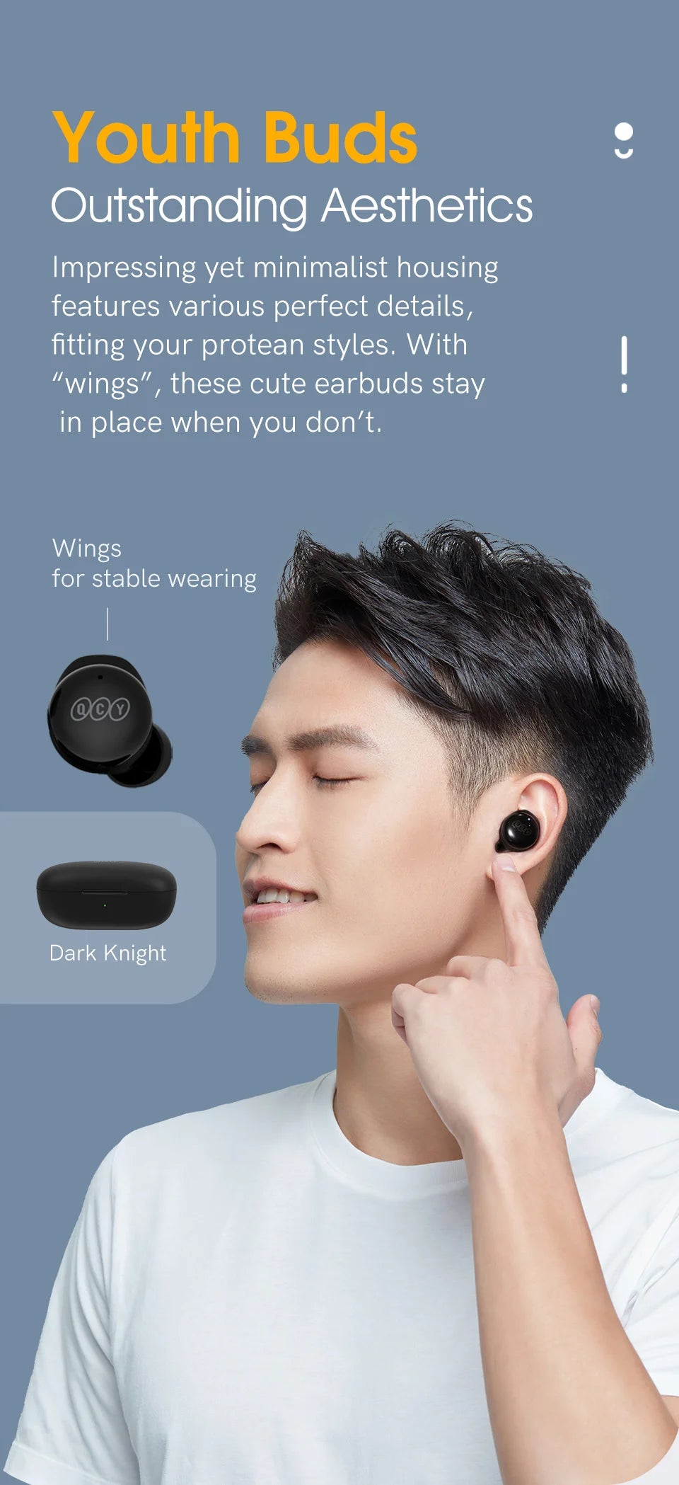 🎧 TWS Bluetooth 5.3 Earbuds – Touch Control, Low Latency 🎶