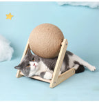 🐾 Rotating Scratcher Ball Tower for Cats 🐱✨