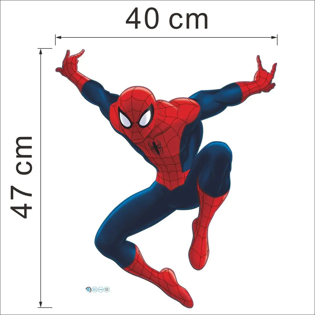 🕷️ 3D Spider-Man Wall Stickers – Room Decor for Superhero Fans 🦸‍♂️✨