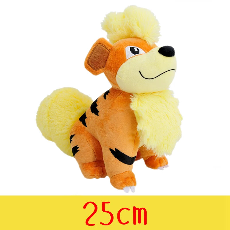 “Pokémon Plush Collection — 20–25 cm Soft & Cute Character Plushies 🧸✨”