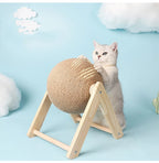 🐾 Rotating Scratcher Ball Tower for Cats 🐱✨