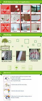 🕷️ 3D Spider-Man Wall Stickers – Room Decor for Superhero Fans 🦸‍♂️✨