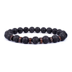 ✨ “Dual-Tone Beaded Bracelet – Natural Stone & Wood Mix | Unisex Wrist Accessory” ✨