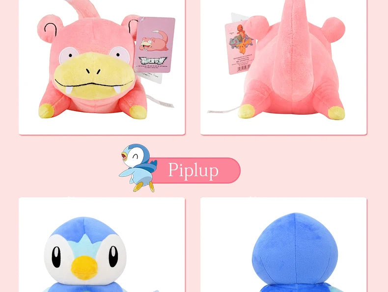 “Pokémon Plush Collection — 20–25 cm Soft & Cute Character Plushies 🧸✨”