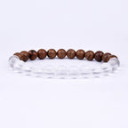 ✨ “Dual-Tone Beaded Bracelet – Natural Stone & Wood Mix | Unisex Wrist Accessory” ✨