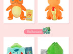 “Pokémon Plush Collection — 20–25 cm Soft & Cute Character Plushies 🧸✨”