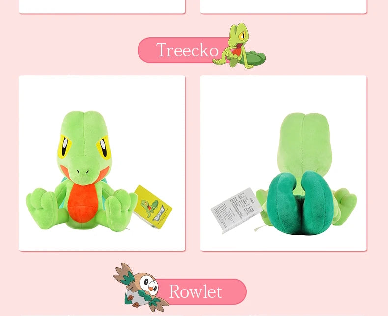 “Pokémon Plush Collection — 20–25 cm Soft & Cute Character Plushies 🧸✨”