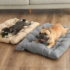 3-in-1 Kennel for Dogs and Cats - Transformable into a Soft Mat | Wraparound Bed, Warm & Washable