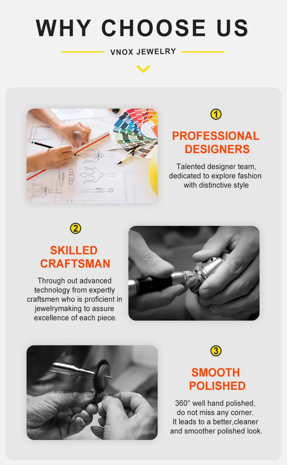 🔗 Bold Men’s Pendant Necklace – Stainless Steel Statement Chain (Gold & Silver)