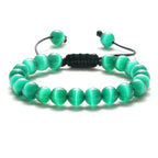 ✨ Unisex Beaded Bracelet – Colorful Natural Stone Wristband 💫