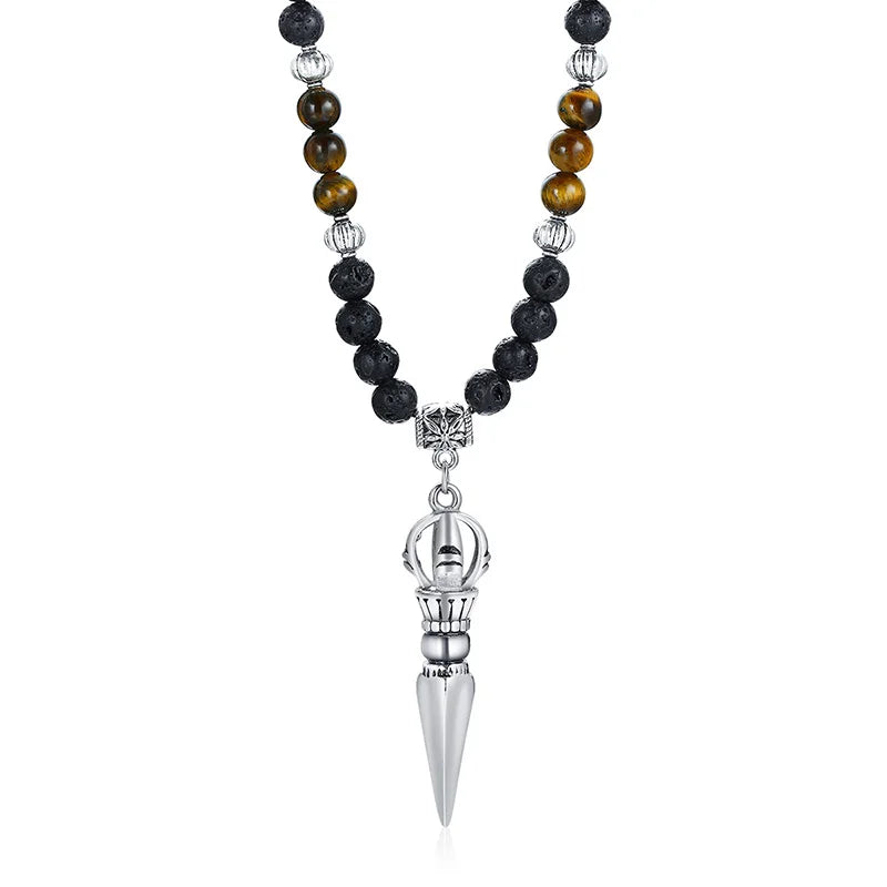 Tibetan Amulet Necklace – Spiritual Protection & Timeless Style