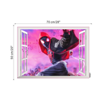 🕷️ 3D Spider-Man Wall Stickers – Room Decor for Superhero Fans 🦸‍♂️✨