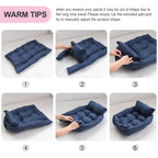 3-in-1 Kennel for Dogs and Cats - Transformable into a Soft Mat | Wraparound Bed, Warm & Washable