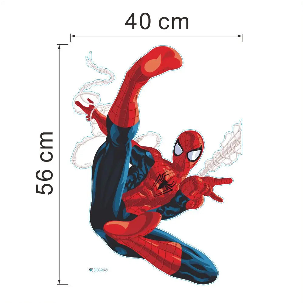 🕷️ 3D Spider-Man Wall Stickers – Room Decor for Superhero Fans 🦸‍♂️✨