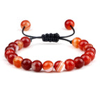 ✨ Unisex Beaded Bracelet – Colorful Natural Stone Wristband 💫