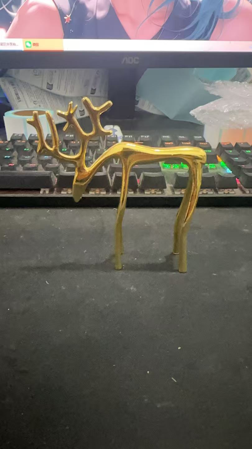 ✨ Modern Minimalist Reindeer Sculptures – Nordic Art Décor (Single or Set) 🦌