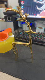 ✨ Modern Minimalist Reindeer Sculptures – Nordic Art Décor (Single or Set) 🦌