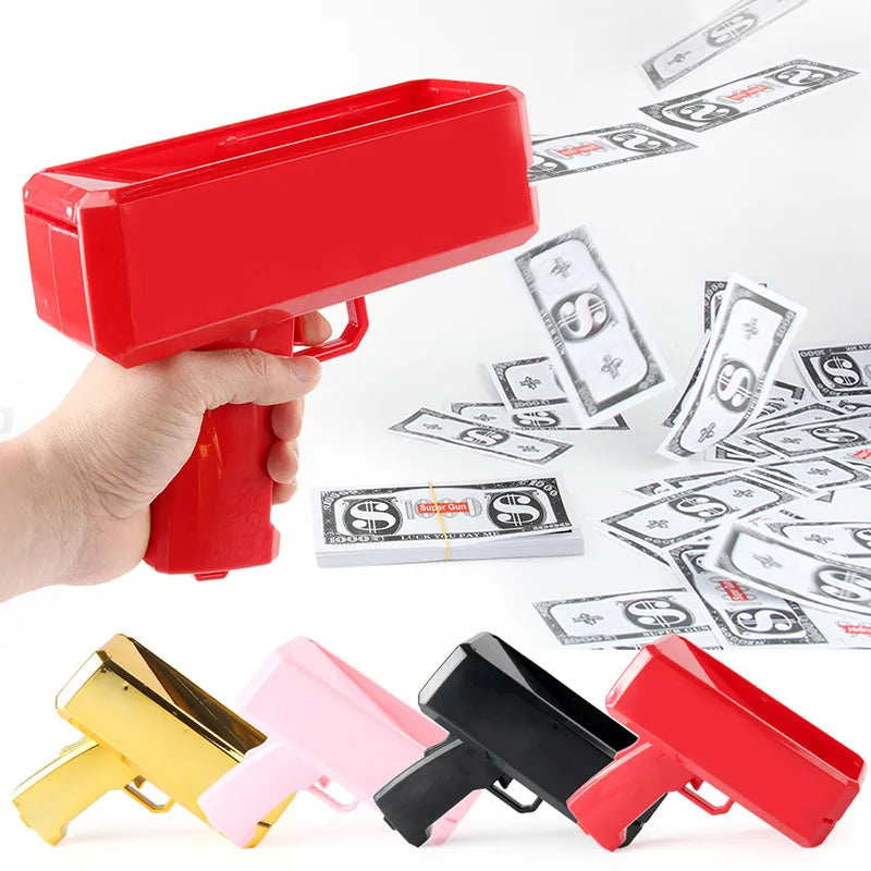 💸 Money Blaster Cash Cannon – Party Fun Prop 🎉
