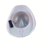 ⭐ ✨ LED Light-Up Cowboy Hat – Colorful Western Party Glow ✨