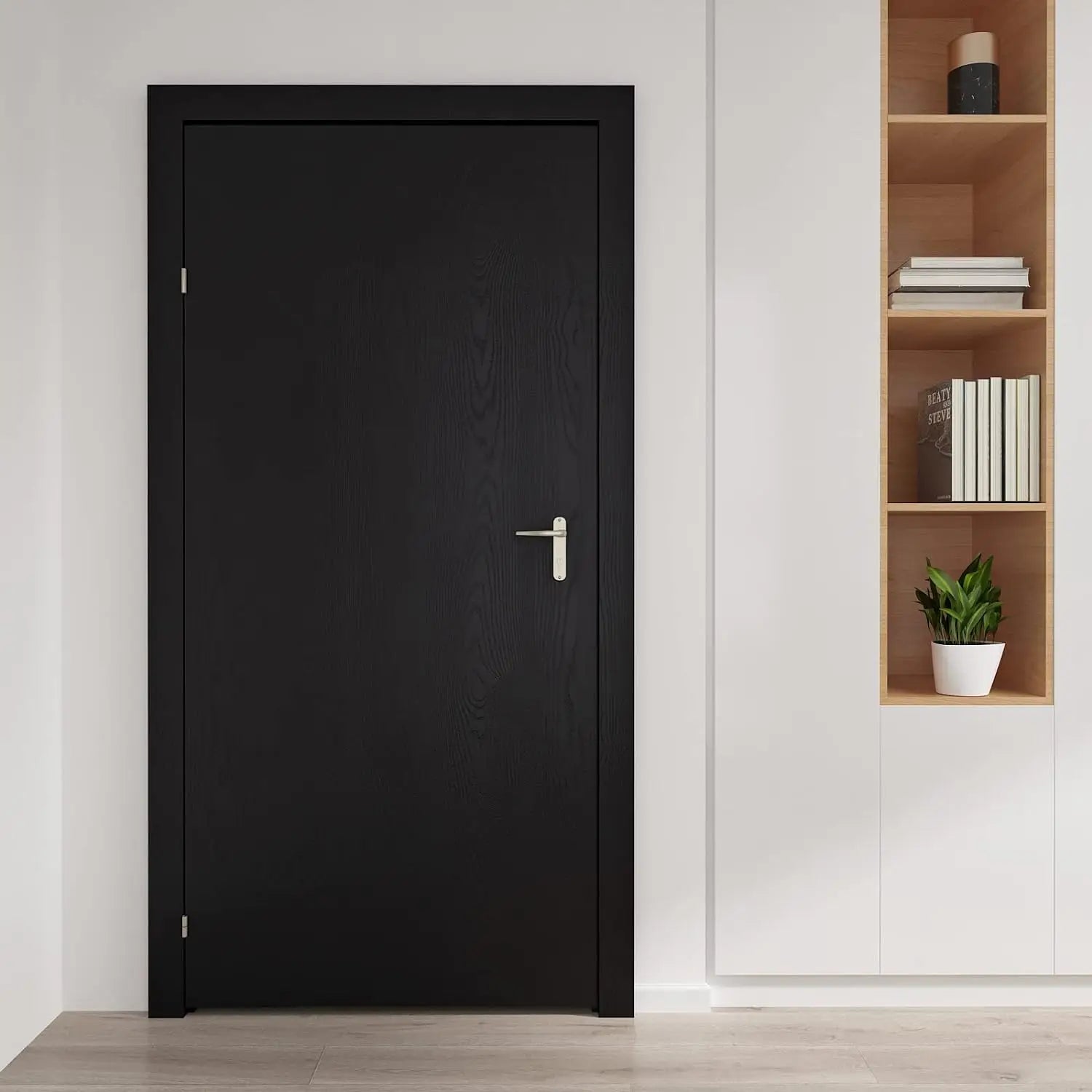 🪵✨ Wood-Grain PVC Waterproof Adhesive Wallpaper – Multiple Sizes & Colors