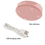 Pink Flower LED Lamp– Touch Dimmable & Rechargeable