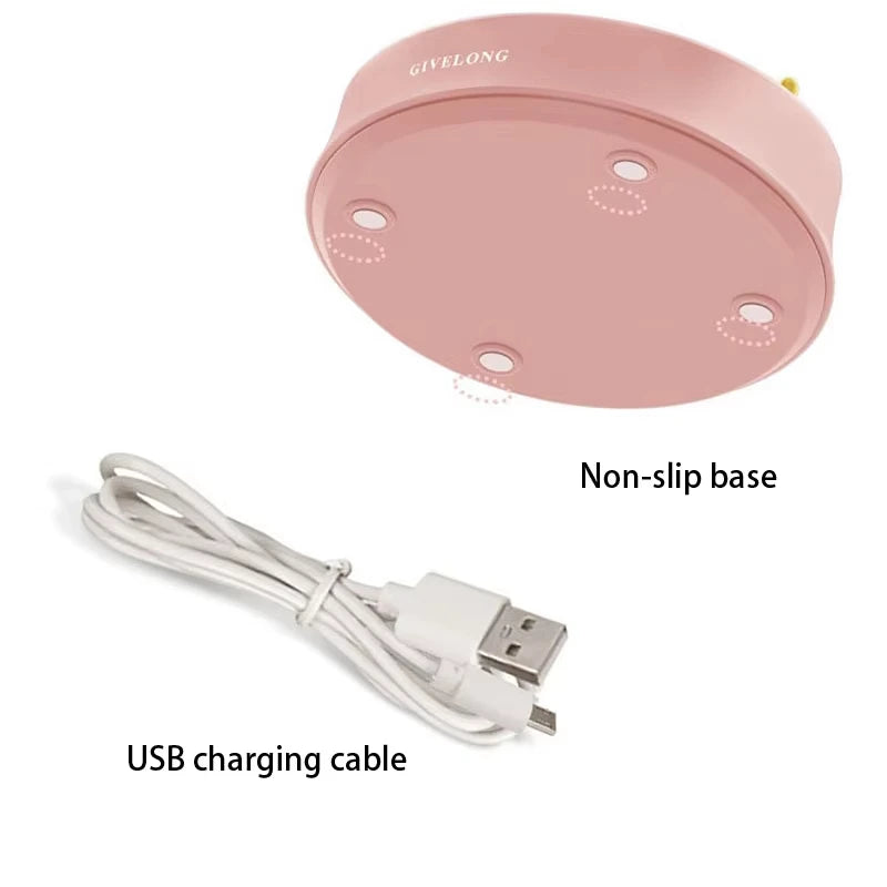Pink Flower LED Lamp– Touch Dimmable & Rechargeable