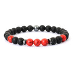 ✨ Premium Stone Bead Bracelet – Natural Energy Collection ✨