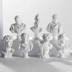 🌟 “Mini Classical Bust Statues – Art Legends Collection 🎨✨”