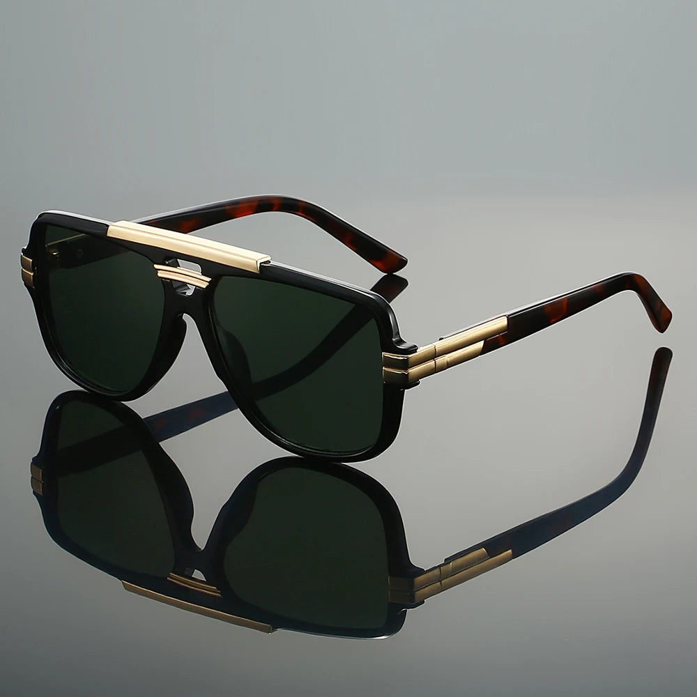 🕶️ Pilot Shades 2025 – Occhiali da Sole Design Oversize Anti-UV
