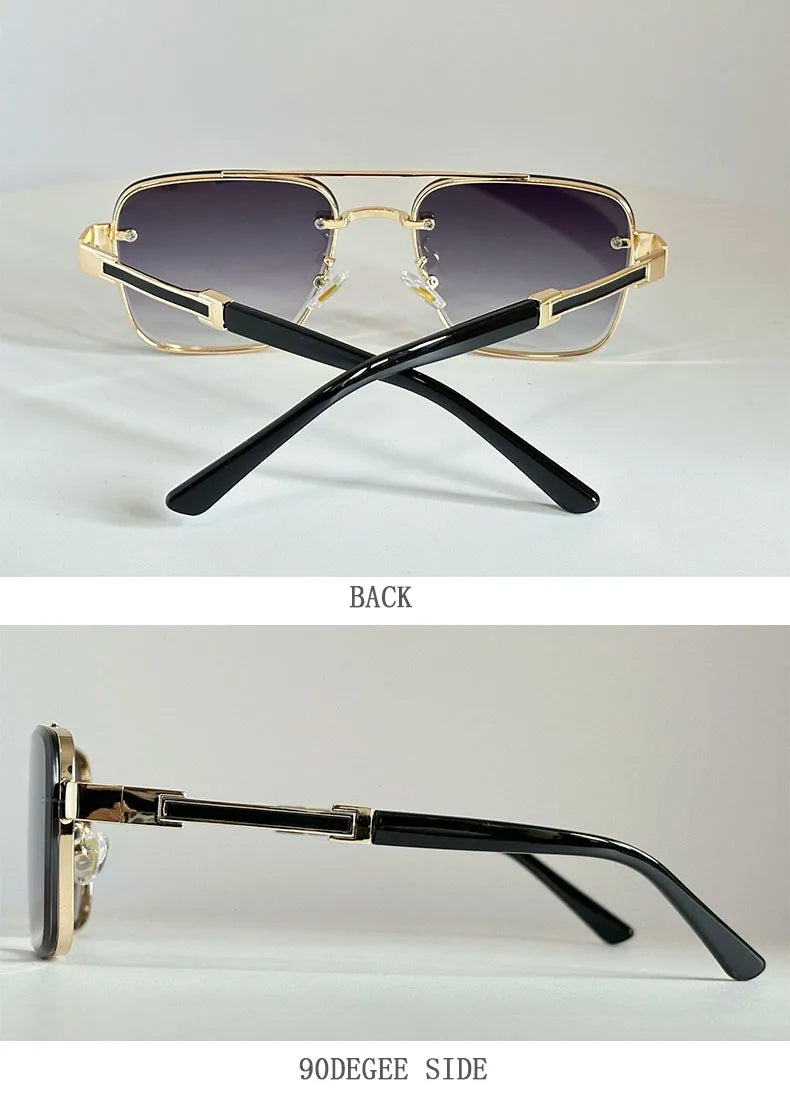Unisex Luxury Vintage Sunglasses 😎✨ – Premium Style & UV400 Lenses