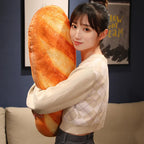 🥖 Cute French Baguette Plush – Soft & Funny Bread Pillow