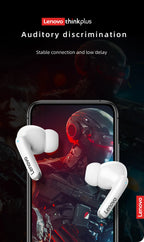 🎧 Lenovo Bluetooth 5.3 Dual-Mixed Stereo Earbuds – Noise Reduction, Deep Bass & Smart Touch Control ✨