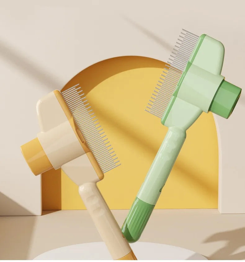 ⭐ Self-Cleaning Pet Grooming Brush – Easy Fur Release 🐾✨