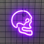 🎃 Neon LED Horror-Cute Wall Lights | Luminescent Wall Decorations 🦇✨