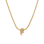 ✨ Alphabet Initial Pendant Necklace (Gold & Silver) ✨