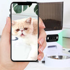 ⭐ Smart 5L Automatic Pet Feeder with Camera & Dual Bowls 🍽️🐾