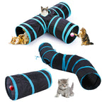 🐾 Multi-Tunnel Cat Adventure Toy – Interactive Play Tunnel for Curious Cats 🐱✨