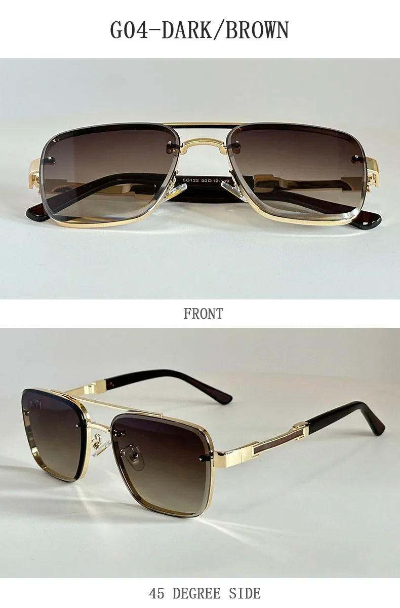 Unisex Luxury Vintage Sunglasses 😎✨ – Premium Style & UV400 Lenses