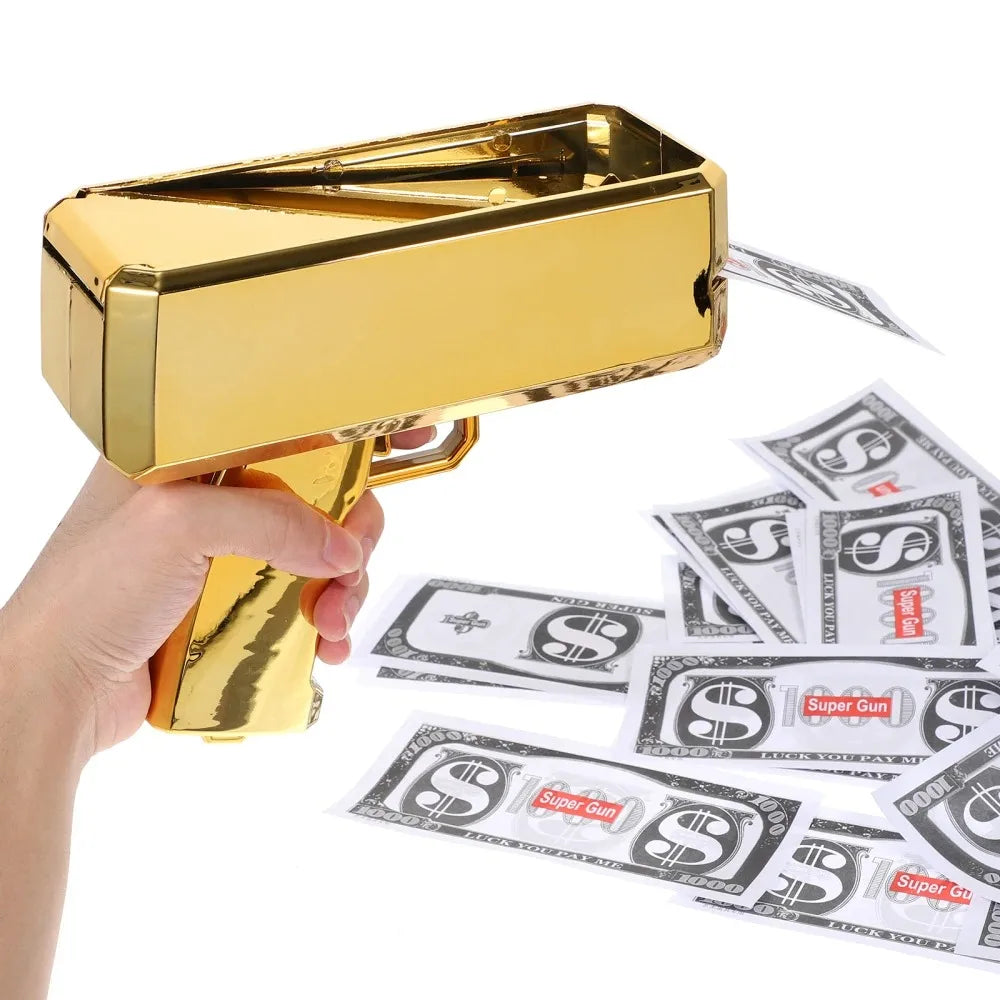 💸 Money Blaster Cash Cannon – Party Fun Prop 🎉
