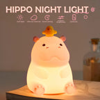 Cute Silicone Night Light – Ricaricabile & Touch | Fox 🦊, Rabbit 🐰, Penguin 🐧, Giraffe 🦒, Slot 🦥, Nylon 🌙, Flamingo 🦩