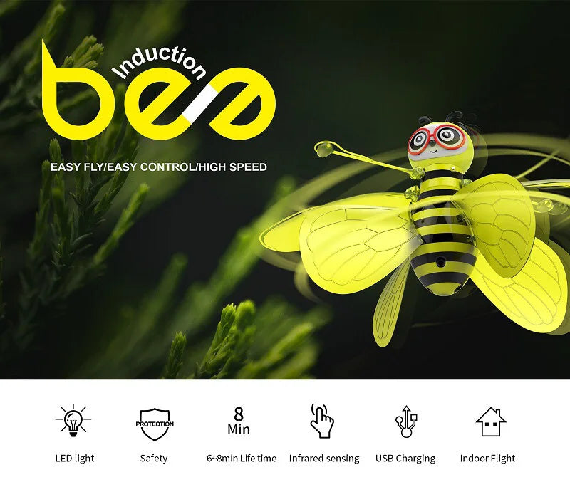🐝 HoverBee – Magic Flying Sensor Bee Toy ✨