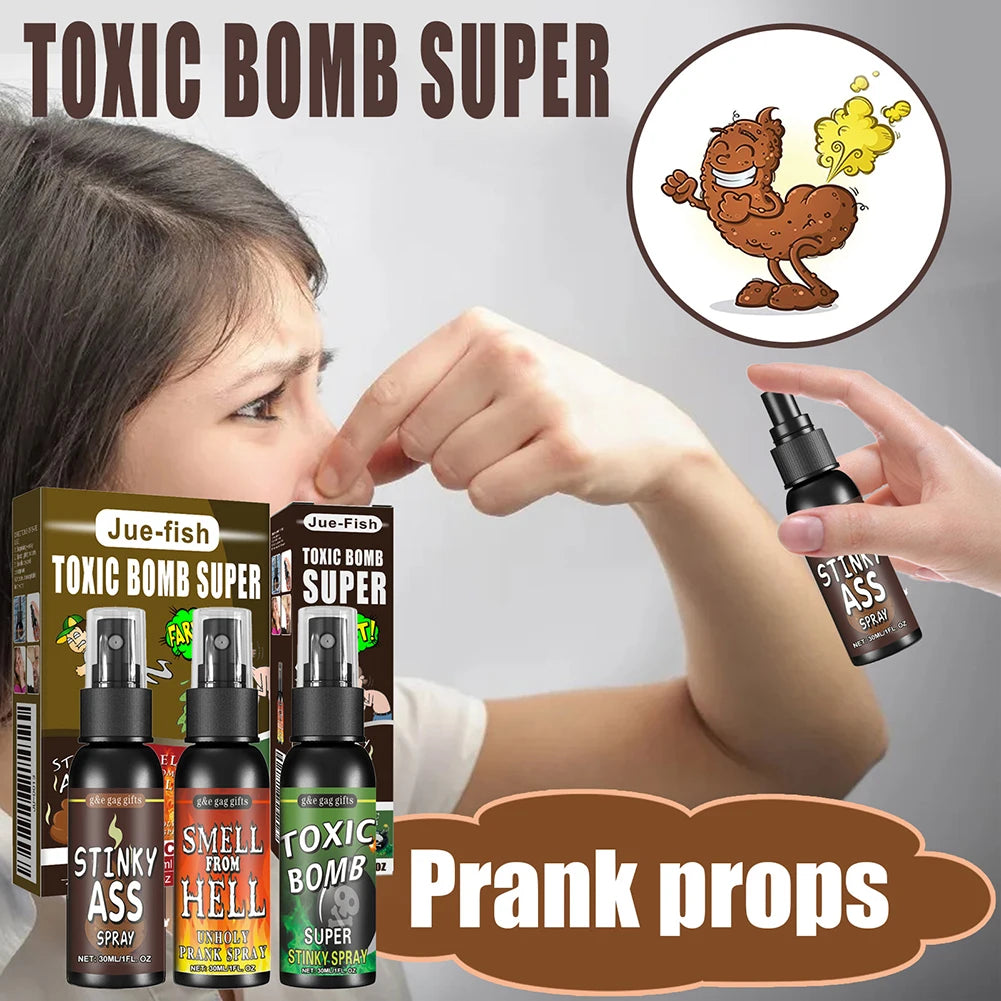 💨💀 “Ultimate Stinky Prank Spray Set” – Extreme Odor Gag Sprays for Hilarious Pranks!