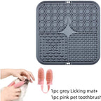 🌟 Silicone Slow-Feeding Mat for Dogs & Cats 🐾 | Lick Pad Anti-Anxiety & Training Tool